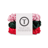 Silk Hair Scrunchie | Large | Poinsettia