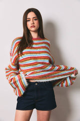 Cozy Season Chunky Stripe Sweater