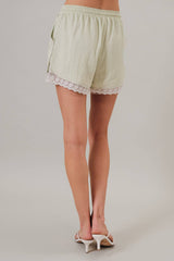 Lace Track Short