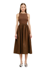 Lyon Brown Dress
