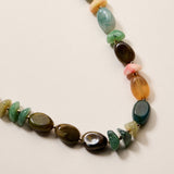 Organic Resin Bead Necklace