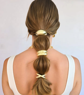 Gold Hair Cuff