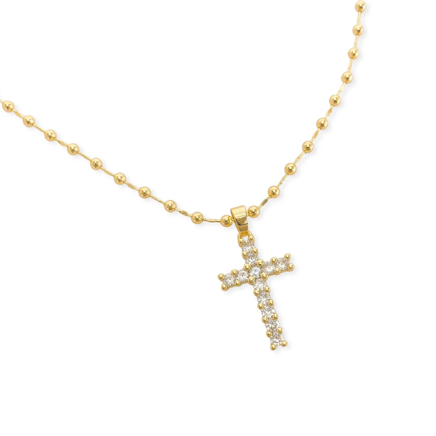 Diamond Cross Necklace