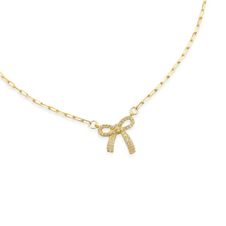 Bow Necklace