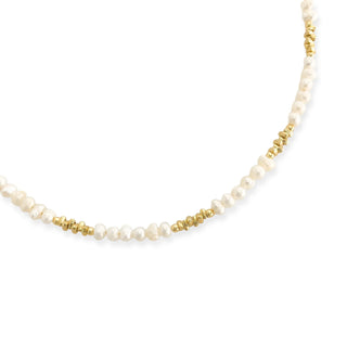 Pearl & Gold Necklace