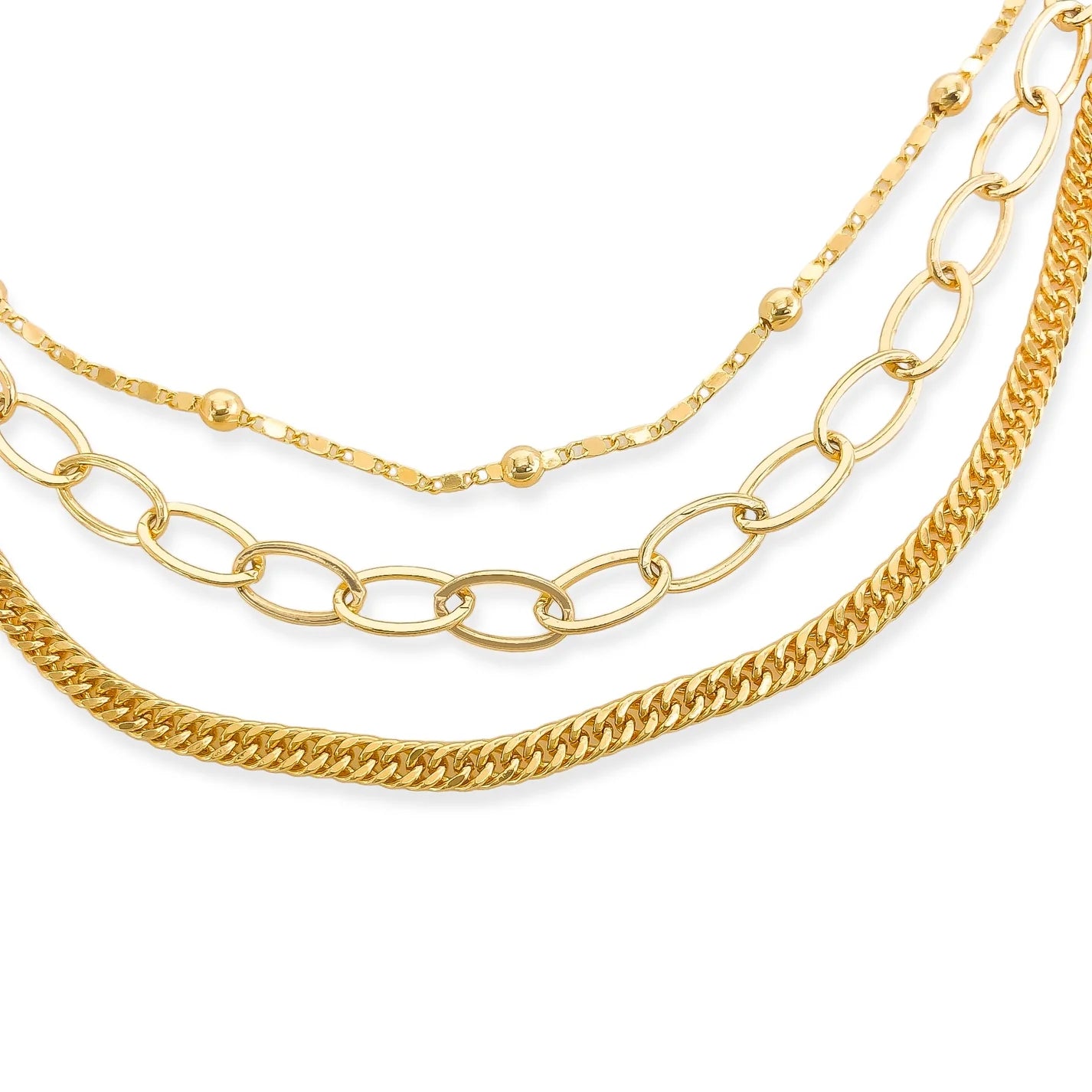 Triple Layer Necklae