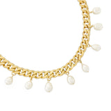Drop Pearl Collar