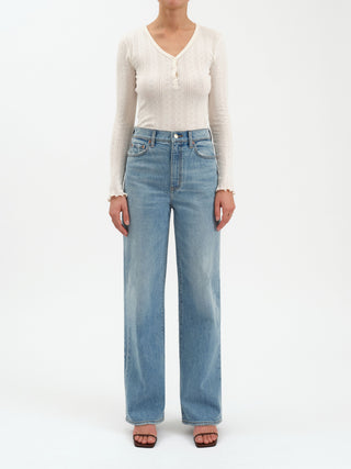 City Straight High Rise Jean in Be Mine