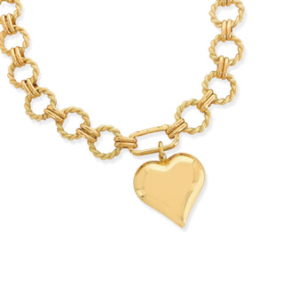 Puffy Heart Necklace
