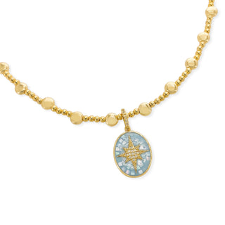 Opal Beaded Necklace