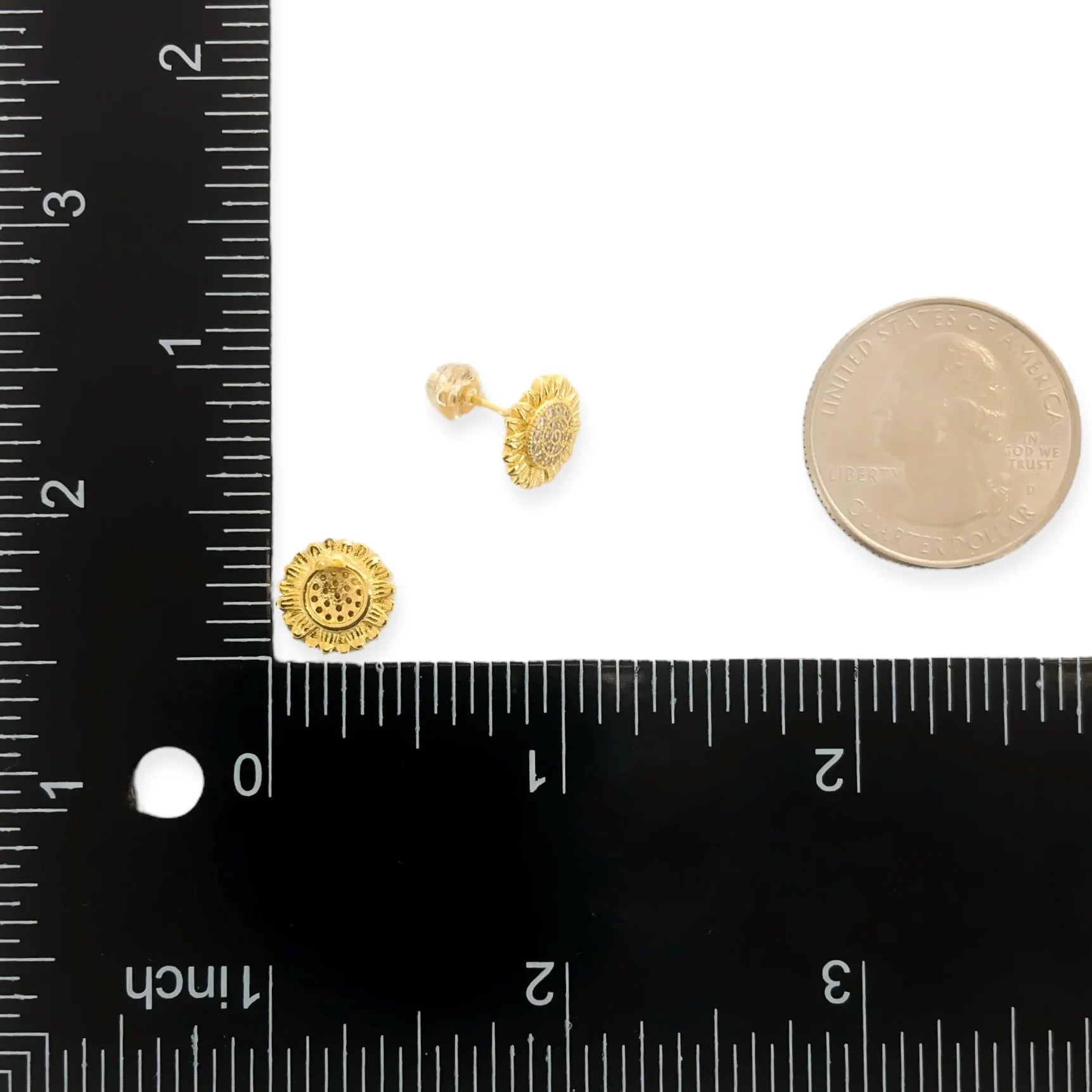 Sunflower Studs