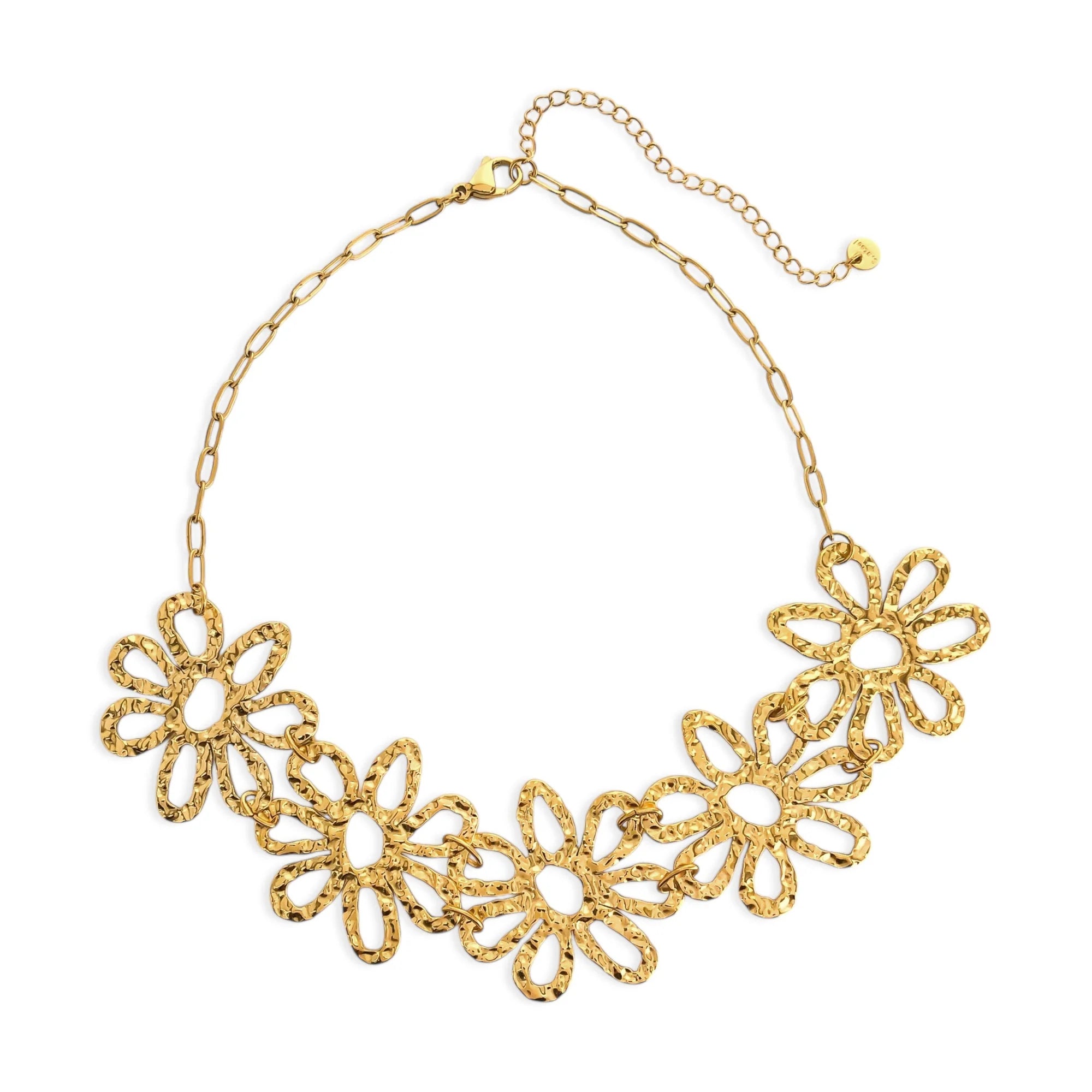 Floral Cascade Necklace