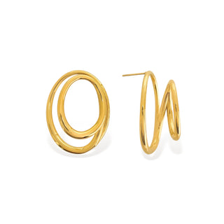 Double Oval Earring
