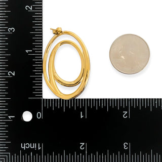 Double Oval Earring