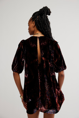 Maye Printed Velvet Tunic
