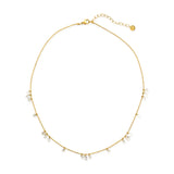 CZ Ball Chain Necklace