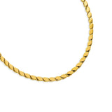 Woven Gold Necklace
