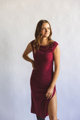 Off The Shoulder Midi Dress