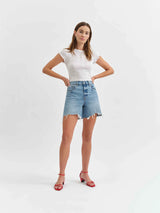 Sundaze Short in Marina Distressed