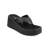 Niccola Black Platfrom Sandal