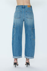 SONNY MULTI POCKET HIGH RISE BARREL
