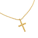 Bead Cross Necklace