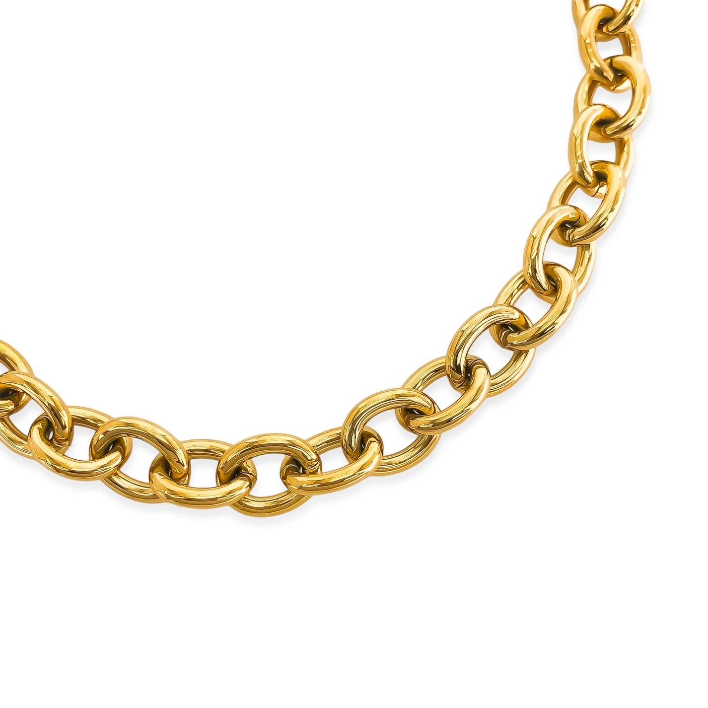 Oval Chain Necklace