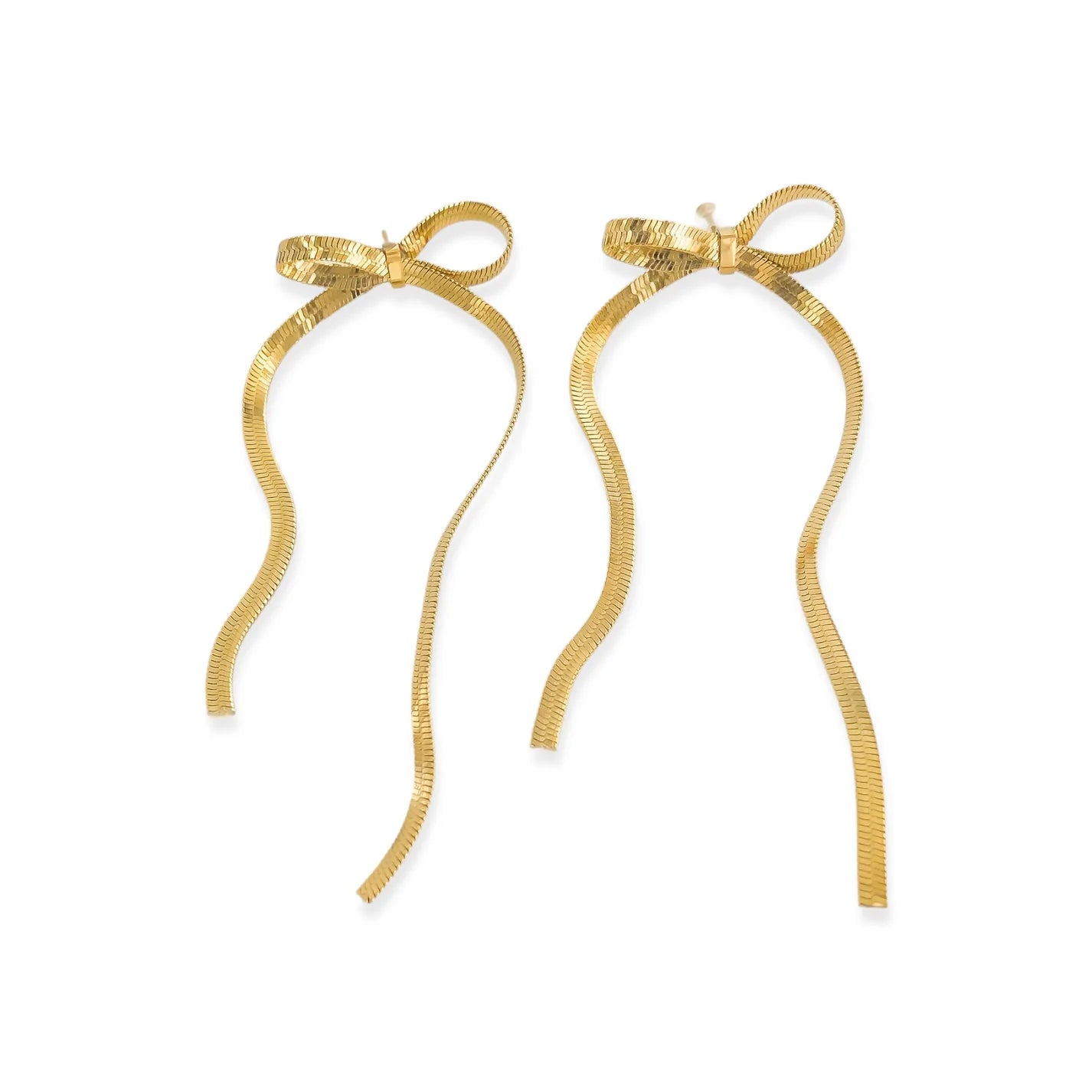 Bow Dangle Earrings