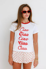 Ciao Ringer Tee