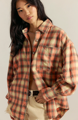 Free People Ashley Plaid Shirt