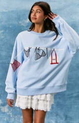 Clothes Line Sweater