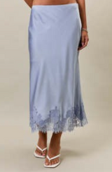 Silk Lace Skirt