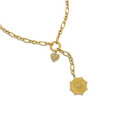 Sunburst Heart Necklace
