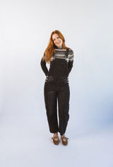 Slouchy Relaxed Denim Overall