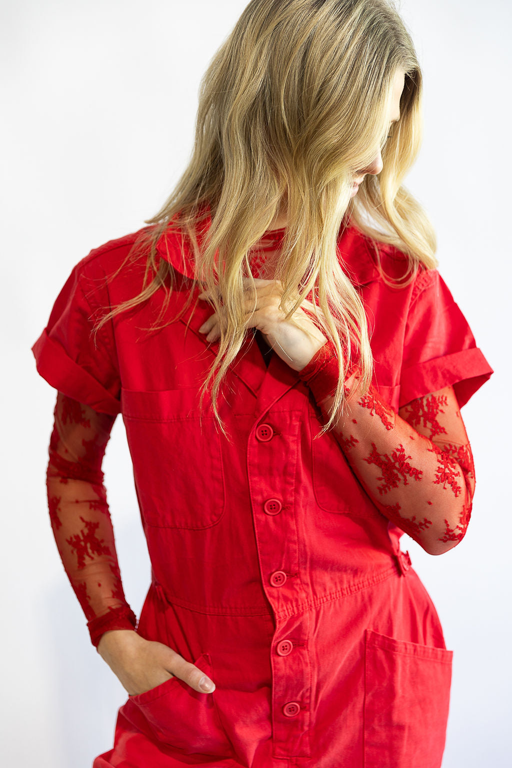 Red Grover Jumpsuit