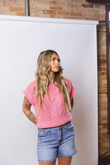 Pistacchio Knit Vest