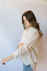 Seaport Button Top