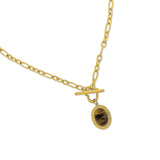 Tiger Eye Pendant Necklace