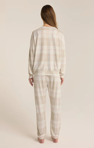 Cozy Plaid PJ Set