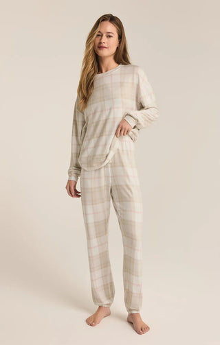 Cozy Plaid PJ Set