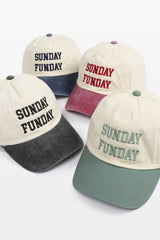 GAME DAY SUNDAY FUNDAY Two-Tone Baseball Cap
