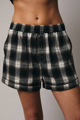 Plaid Boxer Shorts
