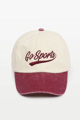 Gameday GO SPORTS embroidery Two Tone Baseball Cap