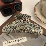 Floral Caramel Polka Dot Claw Clip MK2PPIM6W6HCP18