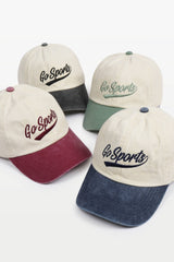 Gameday GO SPORTS embroidery Two Tone Baseball Cap