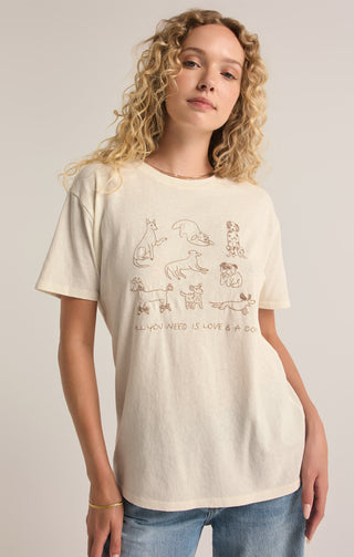 Love & Dog Tee