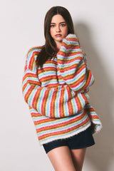 Cozy Season Chunky Stripe Sweater