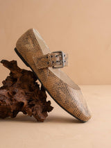 The Soho Buckle Ballet Flat