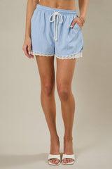 Lace Track Short