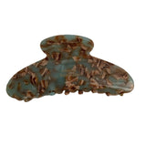 Floral Caramel Polka Dot Claw Clip MK2PPIM6W6HCP18